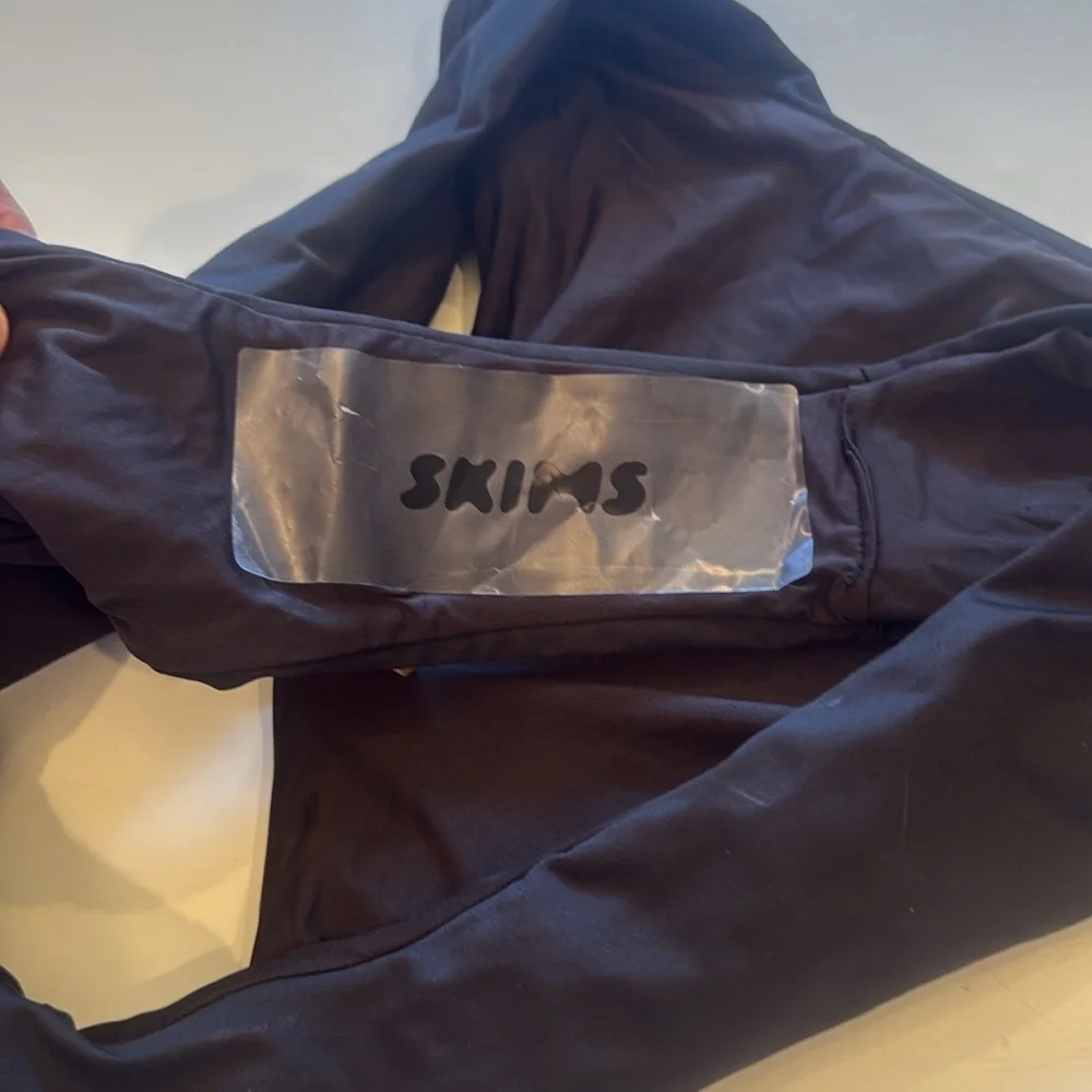 SKIMS black High-Waist Bottoms